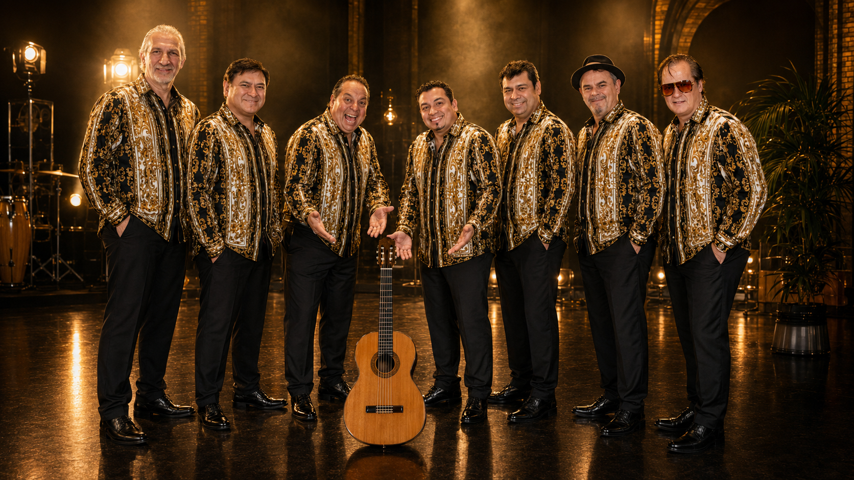 Latin Kings en sesión fotográfica profesional